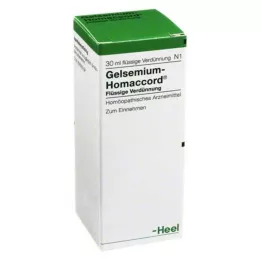 GELSEMIUM HOMACCORD Dråber, 30 ml