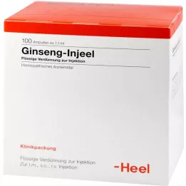 GINSENG INJEEL Ampuller, 100 stk
