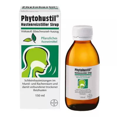 PHYTOHUSTIL Hostedæmpende sirup, 150 ml