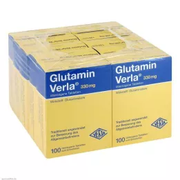 GLUTAMIN VERLA Overskydende tabletter, 1000 ST