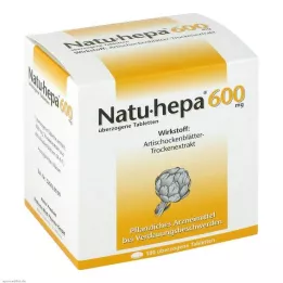 NATU HEPA 600 mg overtrukne tabletter, 100 stk