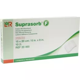 SUPRASORB F Folie sårbandage 15x20 cm steril, 10 stk