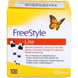 FREESTYLE lite teststrimler uden kodning, 100 st
