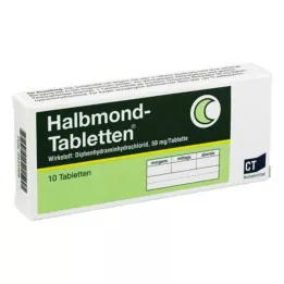 HALBMOND tabletter, 10 timer