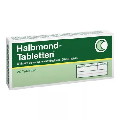 HALBMOND tabletter, 20 timer HALBMOND tabletter, 20 timer