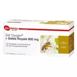 ZELL OXYGEN+Royal Jelly 600 mg drikkeampuller, 14X20 ml