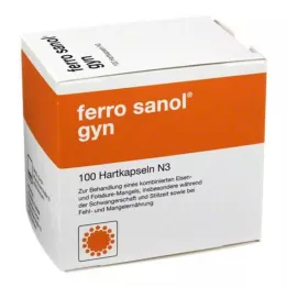 FERRO SANOL gyn hårde kapsler med msr coated pellets, 100 stk