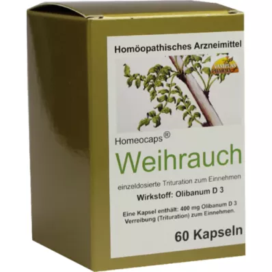 WEIHRAUCH KAPSLER, 60 stk