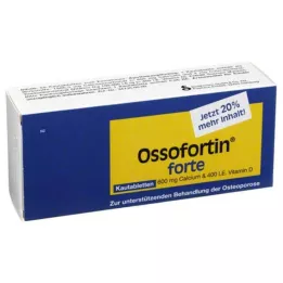 OSSOFORTIN forte tyggetabletter, 60 stk