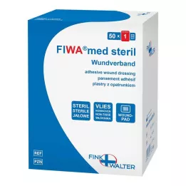 WUNDVERBAND steril 8x15 cm, 50 stk