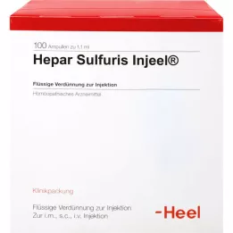 HEPAR SULFURIS INJEEL Ampuller, 100 stk