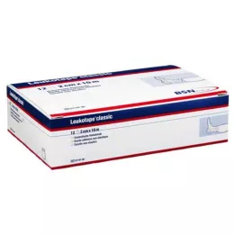 LEUKOTAPE Classic 2 cmx10 m hvid, 12 stk