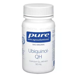 PURE ENCAPSULATIONS Ubiquinol QH 50 mg kapsler, 60 stk
