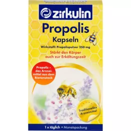 ZIRKULIN Propolis kapsler, 30 stk