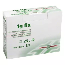 TG fix net bandage C 25 m hvid, 1 stk
