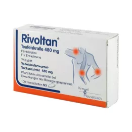 RIVOLTAN Devils Claw 480 mg filmovertrukne tabletter, 100 stk