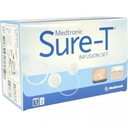 PARADIGM Sure T 6 mm 80 cm infusionssæt, 10 stk