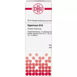 HYPERICUM D 15 Fortynding, 20 ml