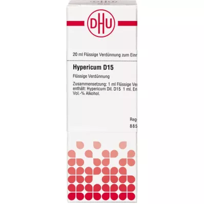 HYPERICUM D 15 Fortynding, 20 ml