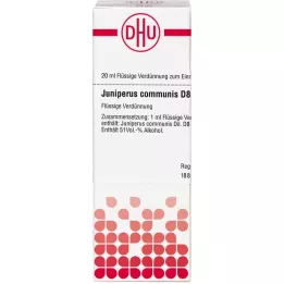 JUNIPERUS COMMUNIS D 8 Fortynding, 20 ml