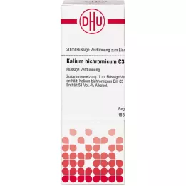 KALIUM BICHROMICUM C3-fortynding, 20 ml