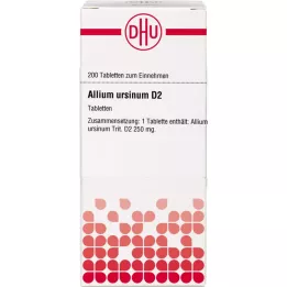 ALLIUM URSINUM D 2 tabletter, 200 stk