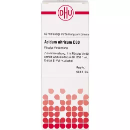ACIDUM NITRICUM D 30 Fortynding, 50 ml