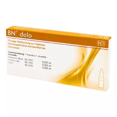 BN dolo ampuller, 10 stk