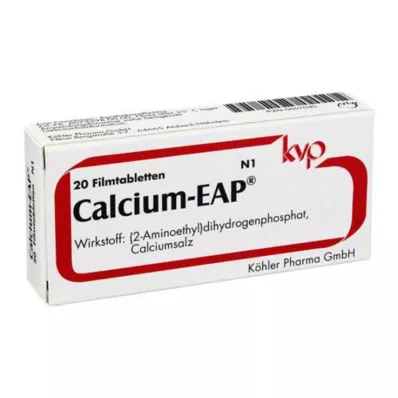 CALCIUM EAP Gastroke -Resistente tabletter, 20 timer CALCIUM EAP Gastroke -Resistente tabletter, 20 timer