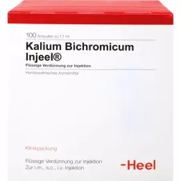 KALIUM BICHROMICUM INJEEL Ampuller, 100 stk