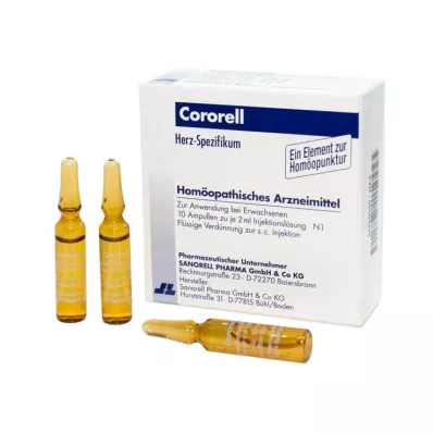 CORORELL Ampuller, 10X2 ml CORORELL Ampuller, 10X2 ml