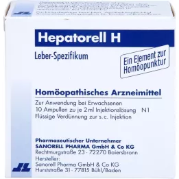 HEPATORELL H ampuller, 10X2 ml