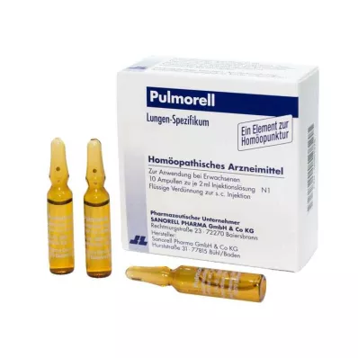 PULMORELL Ampuller, 10X2 ml