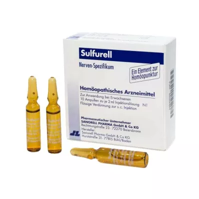 SULFURELL Ampuller, 10X2 ml SULFURELL Ampuller, 10X2 ml