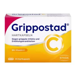 GRIPPOSTAD C hårde kapsler, 24 stk