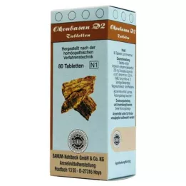 OKOUBASAN D 2 tabletter, 80 stk