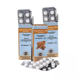 OKOUBASAN D 2 tabletter, 3X80 stk
