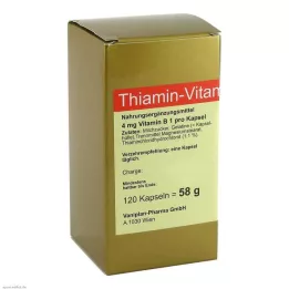THIAMIN Vitamin B1 kapsler, 120 stk