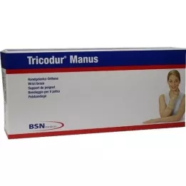 TRICODUR Manus håndledsbandage højre S/M hud, 1 stk