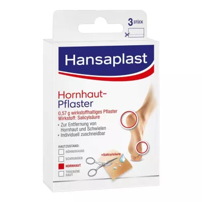 HANSAPLAST Callusgips, 3 stk