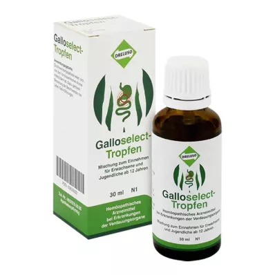 GALLOSELECT Dråber, 30 ml GALLOSELECT Dråber, 30 ml