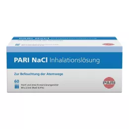 PARI Ampuller til NaCl-inhalationsopløsning, 60X2,5 ml