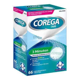 COREGA Faner 3 minutter, 66 stk