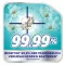 COREGA Faner 3 minutter, 66 stk