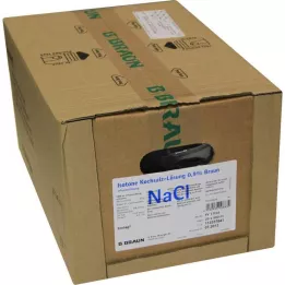 NATRIUMCHLORID 0,9 % Braun Ecobag-infusionsopløsning, 20X500 ml