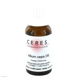 CERES Allium cepa D 6 Fortynding, 20 ml