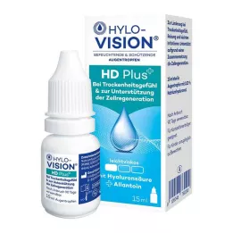 HYLO-VISION HD Plus øjendråber, 15 ml