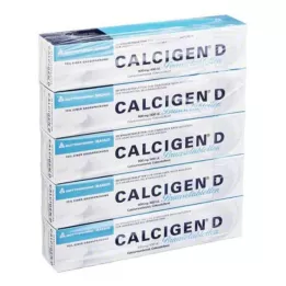 CALCIGEN D 600 mg/400 IE brusetabletter, 100 stk