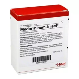 MEDORRHINUM Injeel ampuller, 10 stk