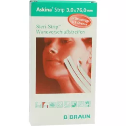 ASKINA Strip Hudlukning Str.3x76 mm, 60 stk